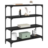 Book Cabinet Black Oak 100 x 33 x 100 cm 881119