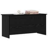 Storage Chest Black Oak 100 x 40 x 50 cm Engineered Wood 8011268