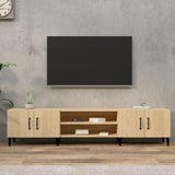 TV Cabinet Sonoma Oak 180x31.5x40 cm Engineered Wood 816267