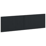 Wall-Mounted Headboard EDE Black Engineered Wood 896056