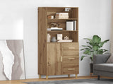 Highboard Artisan Oak 69.5 x 32.5 x 180 cm Engineered Wood 3415935