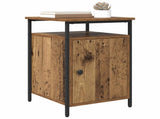 Bedside Cabinet 2 pcs Old Wood 40 x 42 x 60cm Engineered Wood 881807