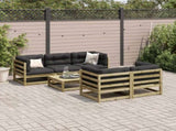 6 Piece Garden Sofa Set Impregnated Wood Pine 3299289