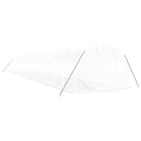 Greenhouse with Steel Frame White 48 m² 16x3x2 m 3188056