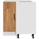 Kitchen Corner Base Cabinet Lucca Old Wood Engineered Wood 853755