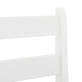 Bar Chairs 2 pcs White Solid Wood Pine 4005695