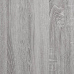 ZNTS Console Table Grey Sonoma 89.5x28x76 cm Engineered Wood 833386