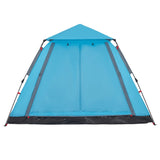 ZNTS Camping Tent Dome 5-Person Blue Quick Release 4004147