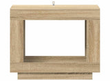 Side Table Sonoma Oak 60 x 40 x 65 cm Engineered Wood 899897