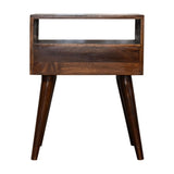 Modern Chestnut Solid Wood Bedside IN1691