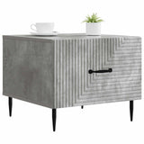 Coffee Table Concrete Grey 49 x 50 x 40 cm Engineered Wood 894968