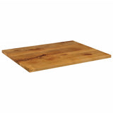 Table Top 110x80x2.5 cm Rectangular Solid Wood Mango 371613