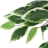 Artificial Ficus Tree 756 Leaves 150 cm Green 359027