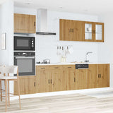 7 Piece Kitchen Cabinet Set Kalmar Artisan Oak Engineered Wood 3314760