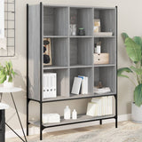 Bookcase Grey Sonoma 102x30x141.5 cm Engineered Wood 3214332
