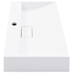 Wash Basin 60x38x11 cm Mineral Cast/Marble Cast White 144064