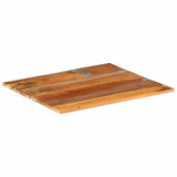 Table Top Multicolour Solid reclaimed wood 60x60 cm 286041