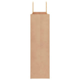 Paper Bags 250 pcs with Handles Brown 54x15x49 cm 4101598