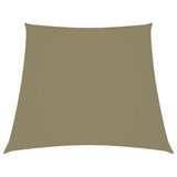 135186 Sunshade Sail Oxford Fabric Trapezium 2/4x3 m Beige