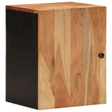 Bathroom Wall Cabinet 38x33x48 cm Solid Wood Acacia 351991