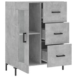 Sideboard Concrete Grey 69.5x34x90 cm Engineered Wood 828048