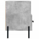 TV Cabinet Concrete Grey 80x36x50 cm Engineered Wood 828984