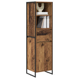 Book Cabinet Old Wood 43 x 36 x 150.5 cm Engineered Wood 886628