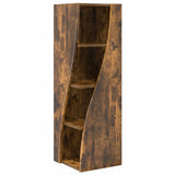 Corner Cabinet Smoked Oak 32x32x102cm Engineered Wood 889860