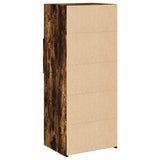 Highboard Smoked Oak 50x42.5x124 cm Engineered Wood 846177