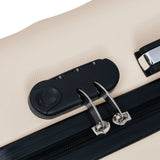 Hardcase Trolley Set 3 pcs Gold ABS 92416