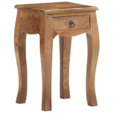 Bed Cabinet 28x28x46 cm Solid Mango Wood 321709