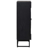 Highboard Black 55 x 30 x 95 cm 42020083