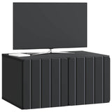Wall-Mounted TV Cabinet Black 59.5 x 41 x 30 cm Engineered Wood 898336