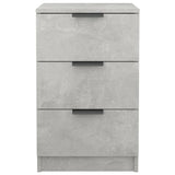 Bedside Cabinets 2 pcs Concrete Grey 40x36x65 cm 811277
