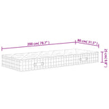 Pocket Spring Mattress Medium Firm 80x200 cm 372836