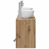 Bathroom Cabinet Set 3 pcs Artisan Oak 49.5 x 35 x 63 cm 3405626