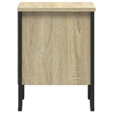 Bedside Cabinet Sonoma Oak 2 pcs 40x30x40 cm Engineered Wood 848497