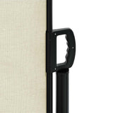 Retractable Side Awning Cream 120x600 cm 4004490