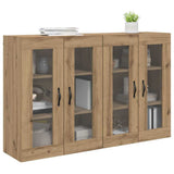 Wall Cabinets 2 pcs Artisan Oak 69.5 x 34 x 90 cm 3402687