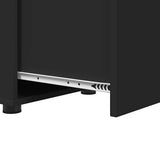 Bathroom Cabinet Black 40.5 x 40 x 44 cm Engineered Wood 888948
