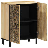 Side Cabinets 3 pcs 60x33x75 cm Solid Wood Mango 3206306