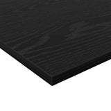 Bookshelf Board 4 pcs Black 80 x 40 x 1.5 cm Engineered Wood 875062