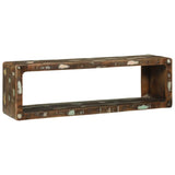 TV Cabinet Set with Shelf 3 pcs Multicolour Solid Reclaim wood 4104540