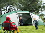 4-6 Man UV Protection Camping Tent - Green and White T3398P348680