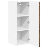 Wall Cabinet PORTO Old Wood 30 x 31 x 80 cm Engineered Wood 885371