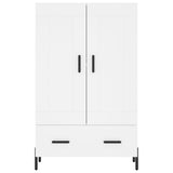 Highboard White 69.5x31x115 cm Engineered Wood 830332
