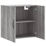 Wall Cabinet Grey Sonoma 60x31x60 cm Engineered Wood 829962