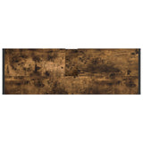 Bathroom Furniture Set with Drawer Smoked Oak Engineered Wood 3403048