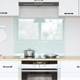 Kitchen Backsplash Milk 80 x 60 cm Tempered Glass 42018013
