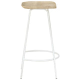 Bar Stools 4 pcs Solid Mango Wood 320650
